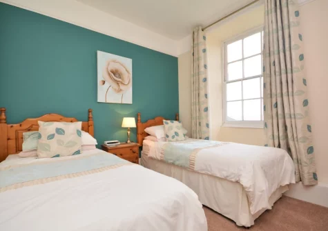 Bedroom #2 at Trevissick, Trenarren