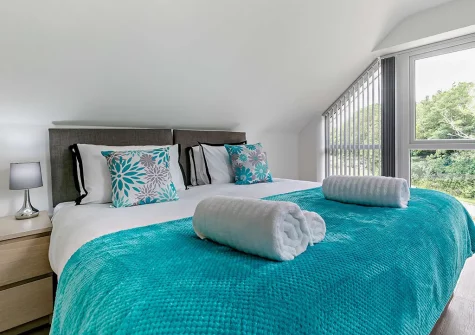 Bedroom #1 at Trevone, Mawgan Porth