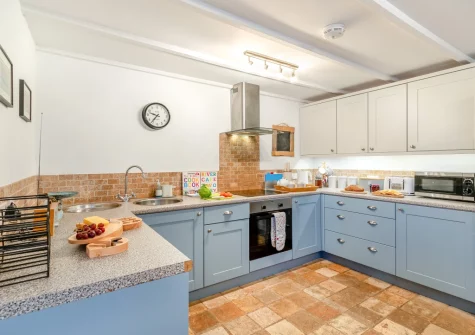 The kitchen at Trevow, Pendeen
