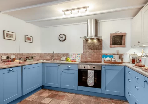 The kitchen at Trevow, Pendeen