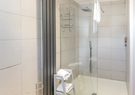 The shower room at Trevow, Pendeen
