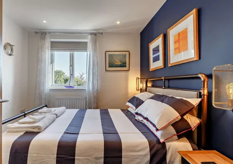 Bedroom #2 at Trewhiddle House, St Austell