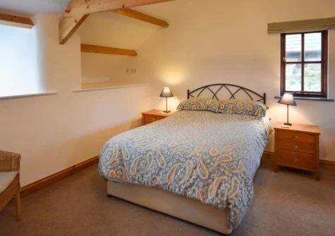 Bedroom #1 at Trewillis Farm Rose Barn, Coverack