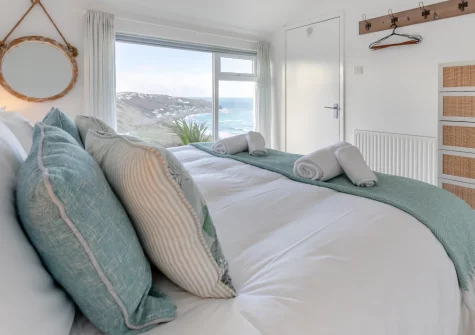 Bedroom #2 at Trewollas Beach Cottage, Sennen