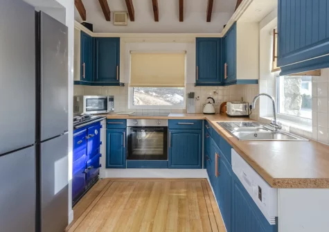 The kitchen at Tripolitania, Porthleven