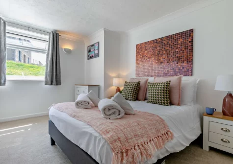 Bedroom #2 at Tripolitania, Porthleven