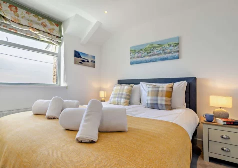 Bedroom #3 at Tripolitania, Porthleven