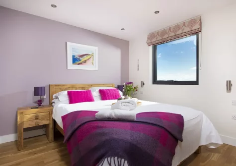 Bedroom #1 at Triskel, Morcliff, St Agnes