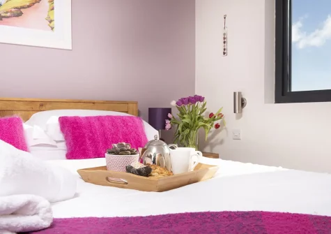 Bedroom #1 at Triskel, Morcliff, St Agnes