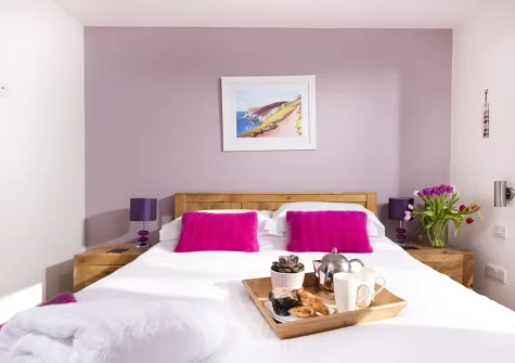 Bedroom #1 at Triskel, Morcliff, St Agnes