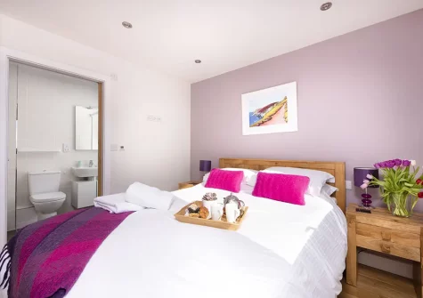 Bedroom #1 at Triskel, Morcliff, St Agnes