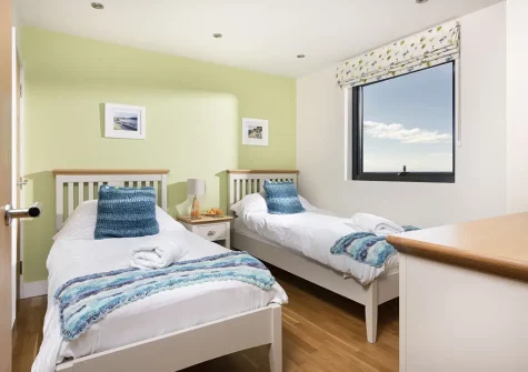 Bedroom #2 at Triskel, Morcliff, St Agnes