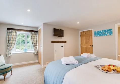 Bedroom #1 at Troutstream, St Breward