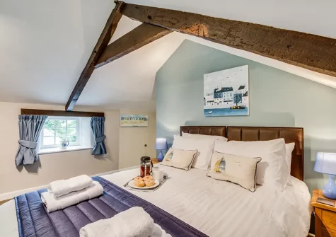 Bedroom #2 at Troutstream, St Breward