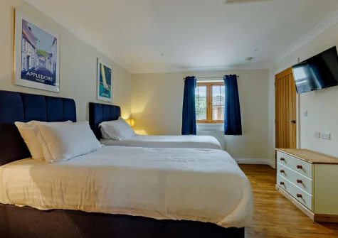 Bedroom #2 at Twinkle Cottage, Westward Ho!