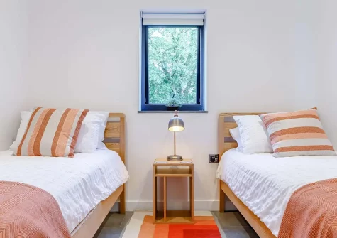 Bedroom #3 at Two Bees Barn, Bridgerule