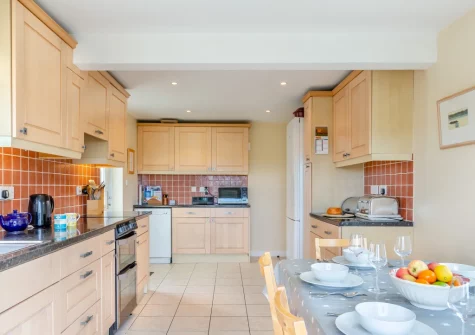 The kitchen at Two Stiles, St Merryn