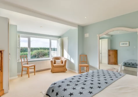 Bedroom #1 at Two Stiles, St Merryn