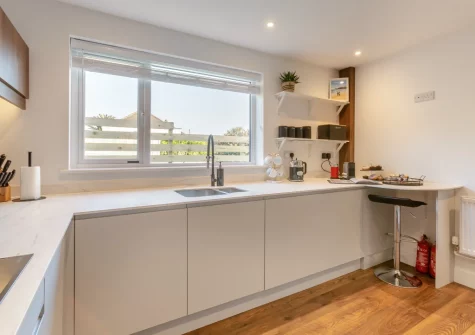 The kitchen at Two-Ways, Praa Sands
