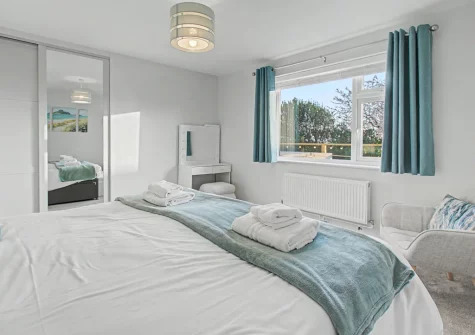 Bedroom #1 at Two-Ways, Praa Sands