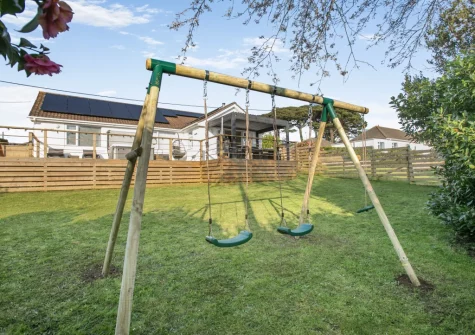 The enclosed garden at Two-Ways, Praa Sands