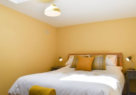 The bedroom at Umber House, Harbourneford