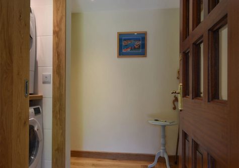 The utility room at Umber House, Harbourneford