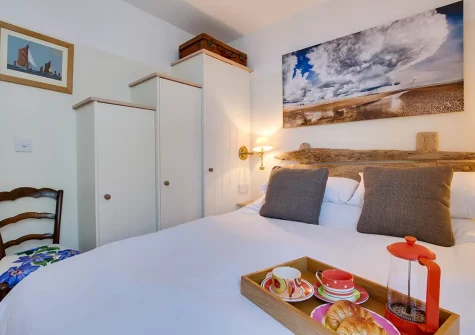 The bedroom at Up In The Ayr, St Ives