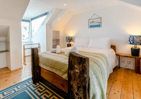 Bedroom #1 at Upper Black Rock, St Ives