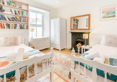 Bedroom #2 at Upper Black Rock, St Ives