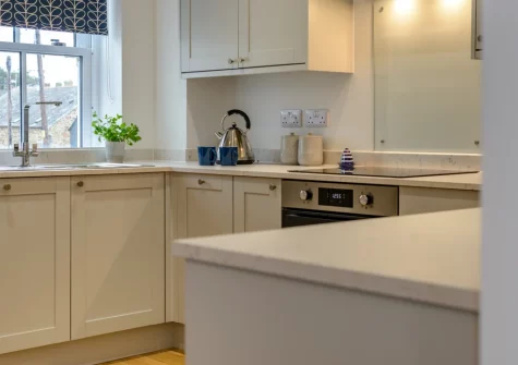 The kitchen at Upper Deck, Bude