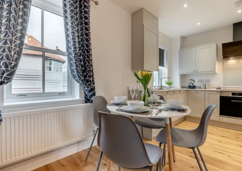 The dining area at Upper Deck, Bude
