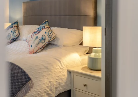 Bedroom #1 at Upper Deck, Bude