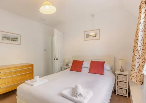 Bedroom #1 at Upper Seafarer, 45 Fore Street, St Ives