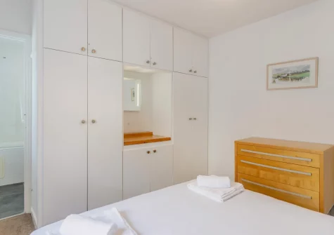 Bedroom #1 at Upper Seafarer, 45 Fore Street, St Ives