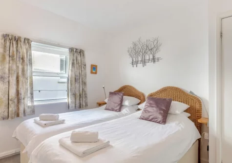 Bedroom #2 at Upper Seafarer, 45 Fore Street, St Ives