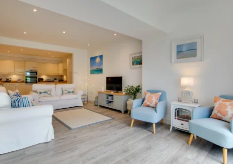 The living area at Urchins Peak, Little Petherick