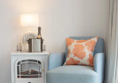 The living area at Urchins Peak, Little Petherick