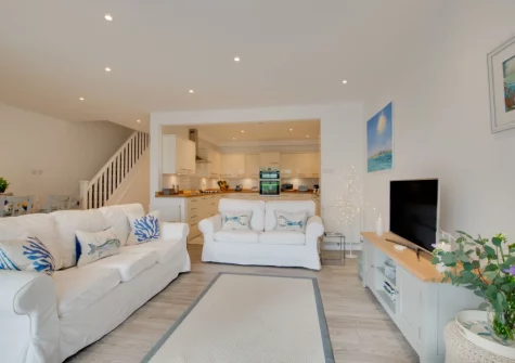 The living area at Urchins Peak, Little Petherick