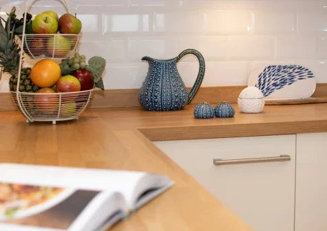 The kitchen at Urchins Peak, Little Petherick