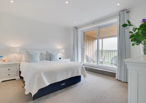 Bedroom #1 at Urchins Peak, Little Petherick