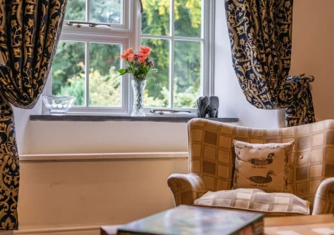 The second living room at Vale House, Lydford