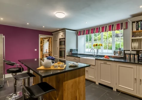 The kitchen at Vale House, Lydford