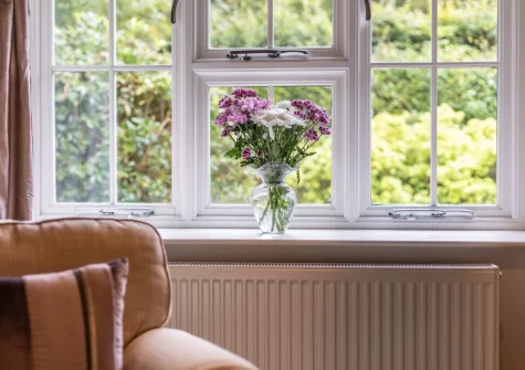 Bedroom #1 at Vale House, Lydford