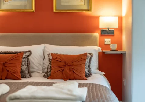 Bedroom #2 at Vale House, Lydford