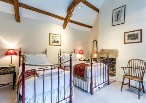 Bedroom #3 at Vale House, Lydford