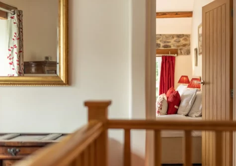 Bedroom #4 at Vale House, Lydford