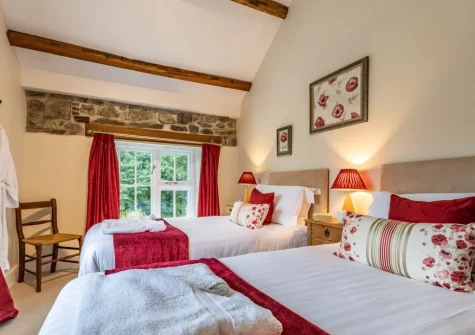 Bedroom #4 at Vale House, Lydford