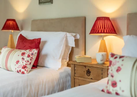 Bedroom #4 at Vale House, Lydford