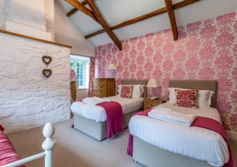 Bedroom #5 at Vale House, Lydford
